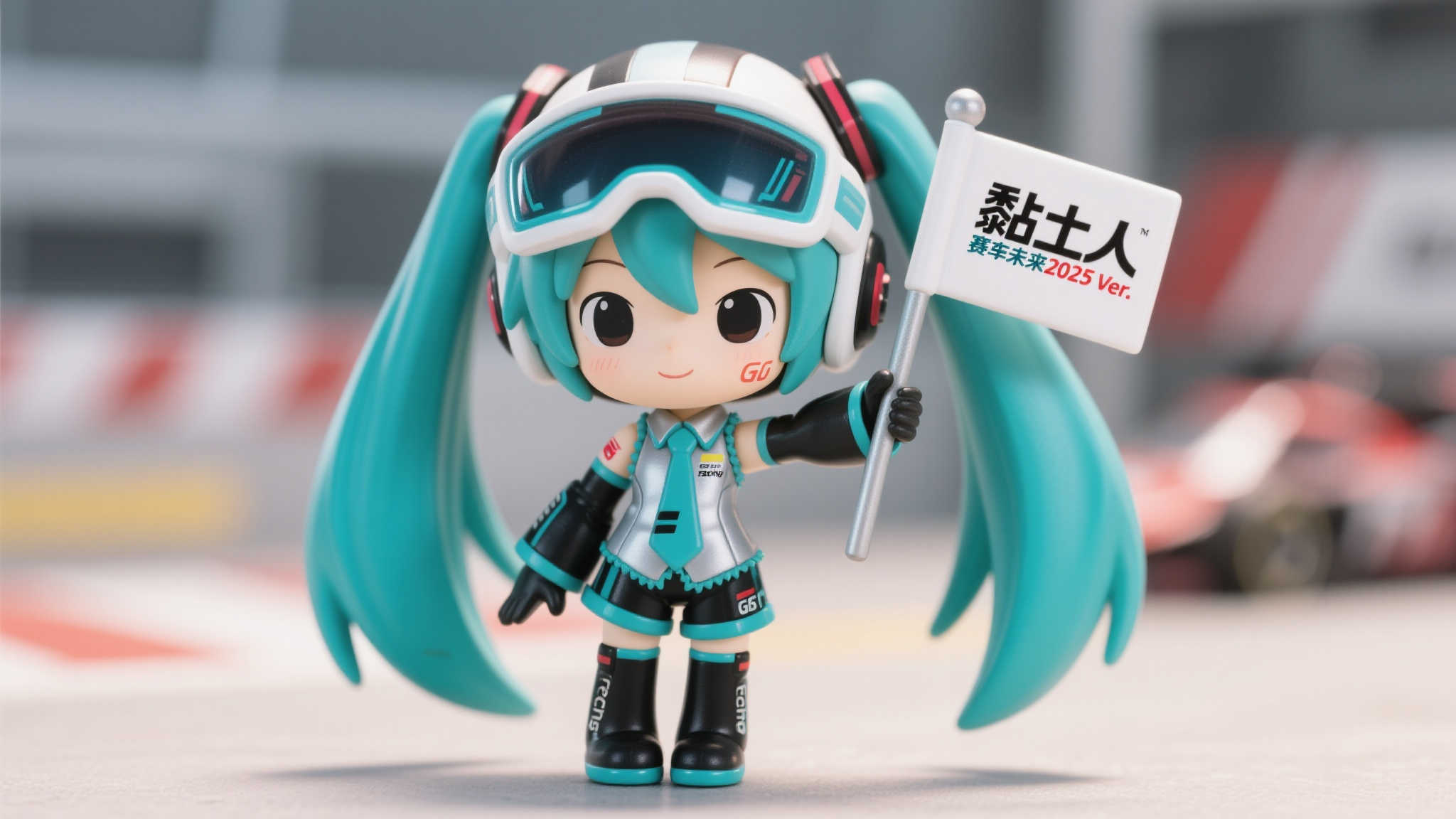 GSC《初音未来GT计划》2025版赛车未来黏土人手办
