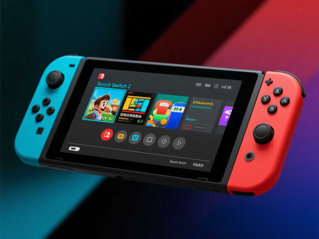 任天堂Switch 2界面设计延续初代Switch风格,几乎无变化! 任天堂Switch 2界面设计延续初代Switch风格,几乎无变化!