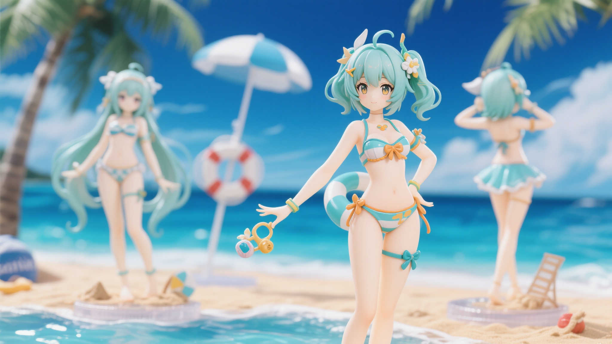 Hanabee发布《碧蓝航线》夏季泳装系列第二弹:可畏精美手办 Hanabee发布《碧蓝航线》夏季泳装系列第二弹:可畏精美手办